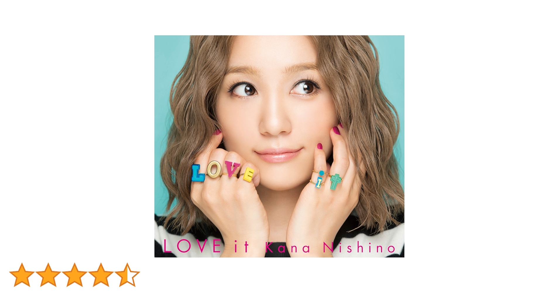 西野カナ　非売品販促用ポスター 7th Album『LOVE it』 Amazon.co.jp: LOVE it(初回生産限定盤) - 西野 カナ (DVD付